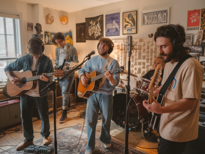 Cómo grabar en casa el primer EP de una banda paisa: equipo esencial, contratos sencillos y estrategia de lanzamiento con bajo presupuesto