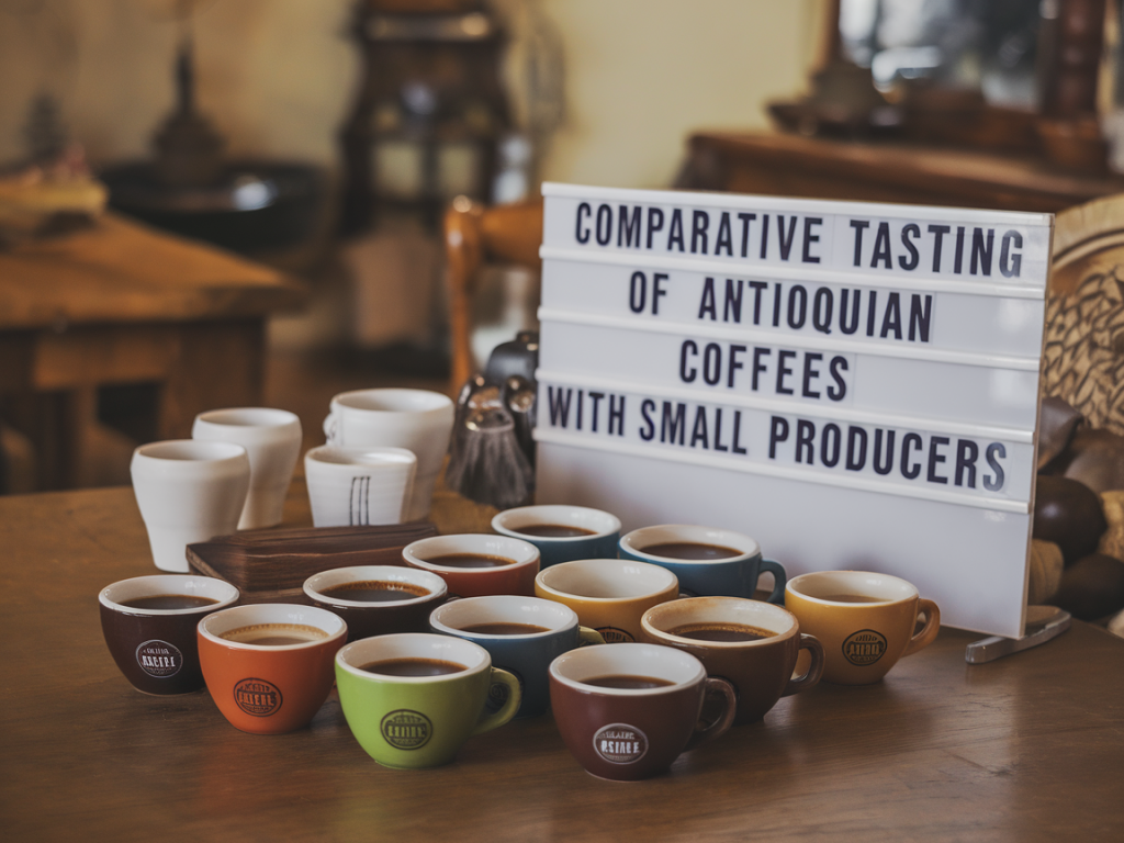 Cómo organizar una degustación comparativa de cafés antioqueños con productores pequeños: pasos y preguntas clave